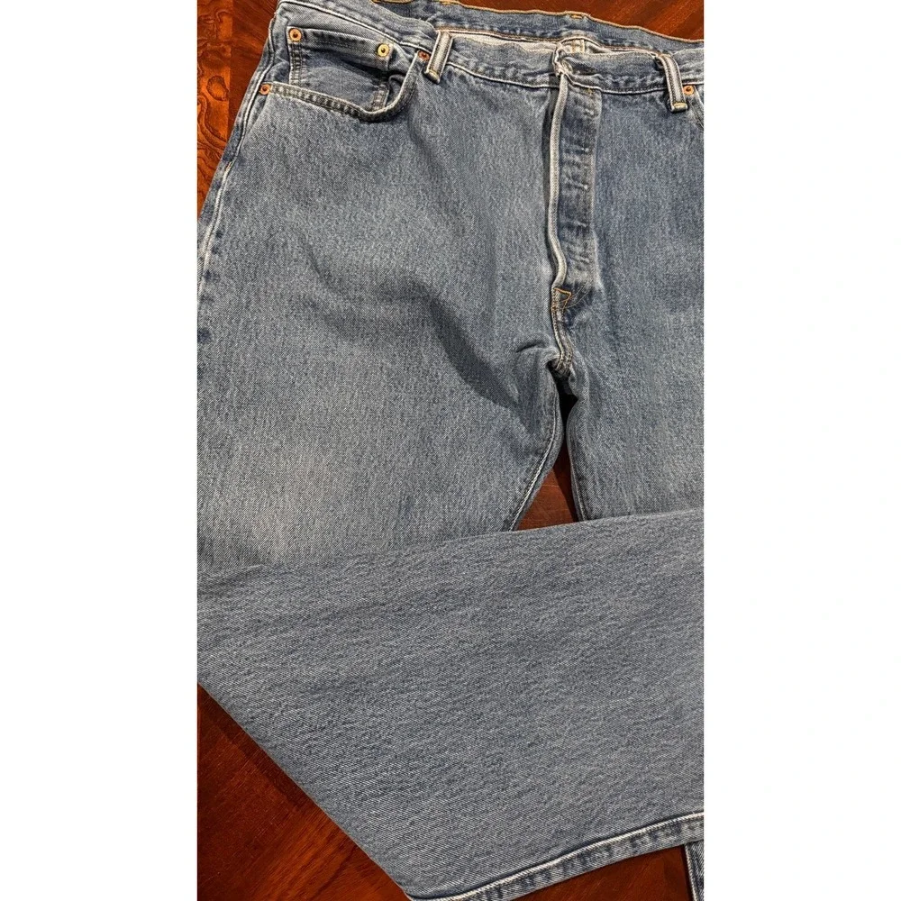 MEN'S LEVI'S 501 ORIGINAL FIT BUTTON‎ FLY JEANS SIZE 40x30